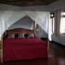 Las habitaciones del Bougainvillea Safari Lodge son amplias y sencillas