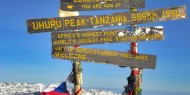 El Kilimajaro con sus 5.895 metros sobre el nivel del mar es el techo de África