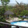 Las vistas desde el área de la piscina del Masai Mara Sopa son espectaculares