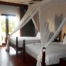 Las habitaciones dobles del DoubleTree Zanzíbar tienen vistas al jardín, a la piscina o al mar