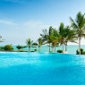 La piscina infinity del Meliá Zanzíbar es sin duda una de las mejores de la isla