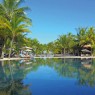 Detalle de la piscina principal de Le Mauricia, Mauricio
