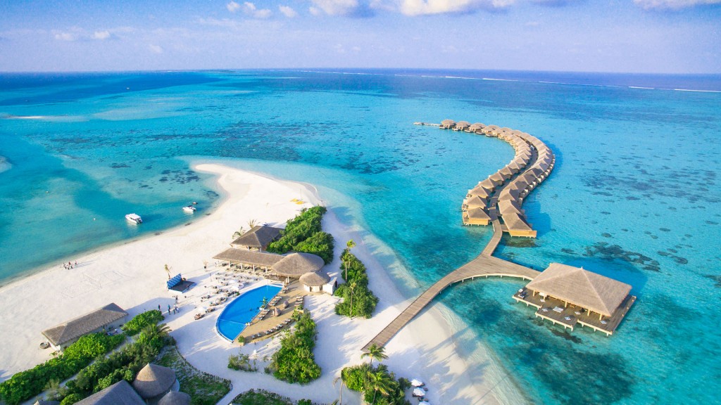 Cocoon Maldivas - Vista aérea